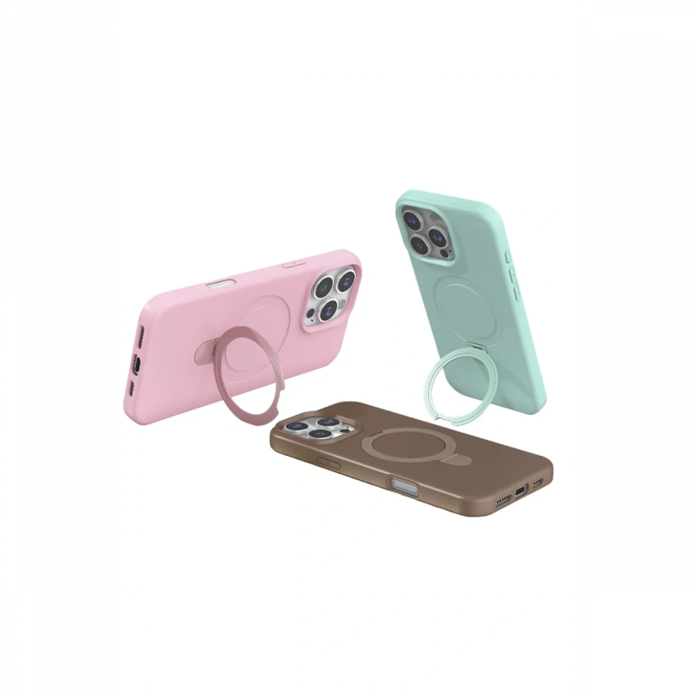 Newface Apple iPhone 16 Pro Regal Magsafe Standlı Kapak