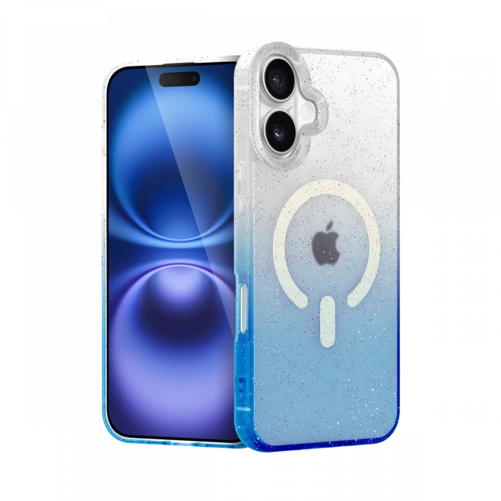 Newface Apple iPhone 16 Pummel Shiny Magsafe Kapak