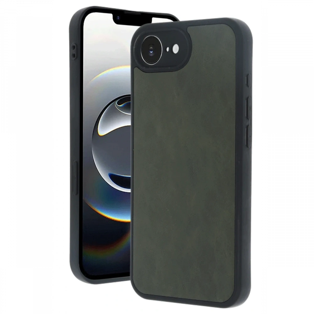 Newface Apple iPhone 16E Kılıf Aras Deri Kapak