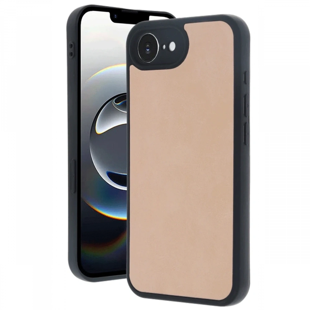 Newface Apple iPhone 16E Kılıf Aras Deri Kapak