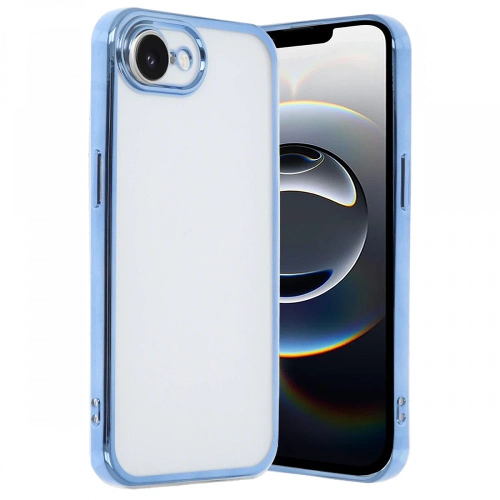 Newface Apple iPhone 16E Kılıf Razer Lensli Silikon