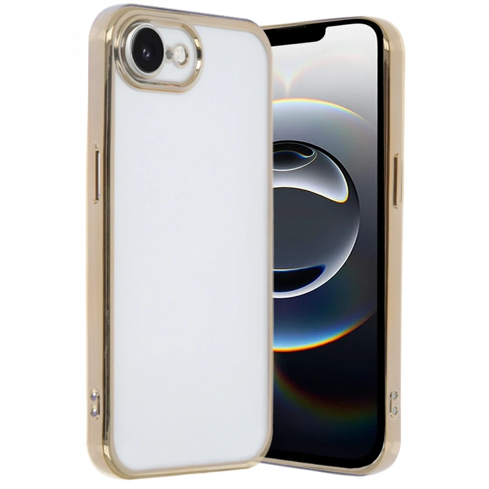 Newface Apple iPhone 16E Kılıf Razer Lensli Silikon
