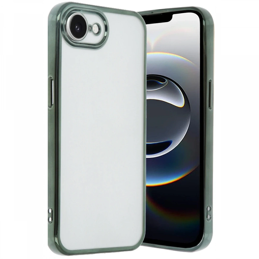 Newface Apple iPhone 16E Kılıf Razer Lensli Silikon
