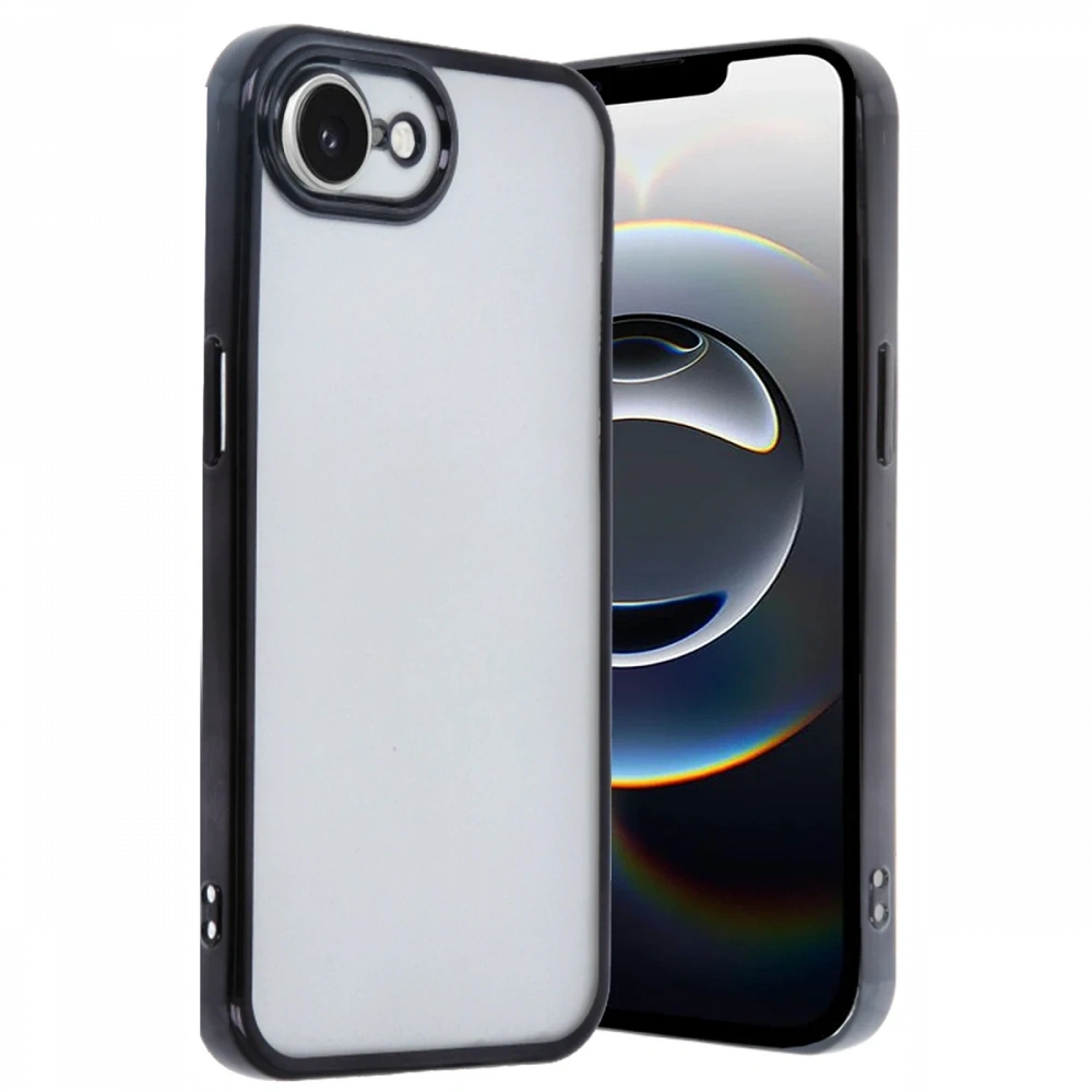Newface Apple iPhone 16E Kılıf Razer Lensli Silikon
