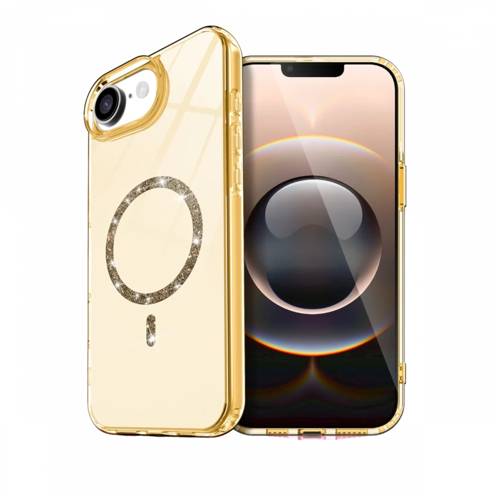 Newface Apple iPhone 16E Live Diamond Magsafe Kapak