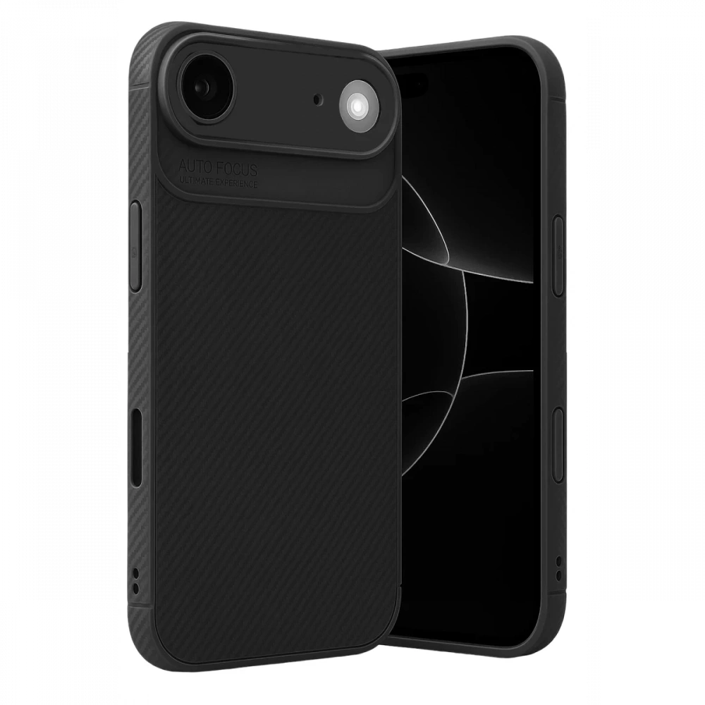 Newface Apple iPhone 17 Air Auto Focus Karbon Kapak