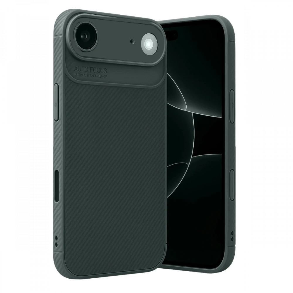 Newface Apple iPhone 17 Air Auto Focus Karbon Kapak