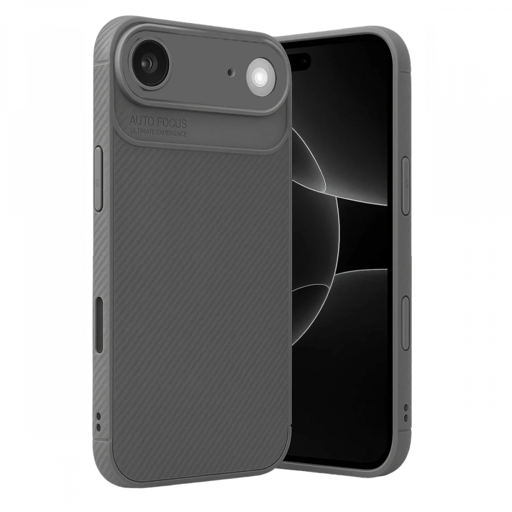 Newface Apple iPhone 17 Air Auto Focus Karbon Kapak