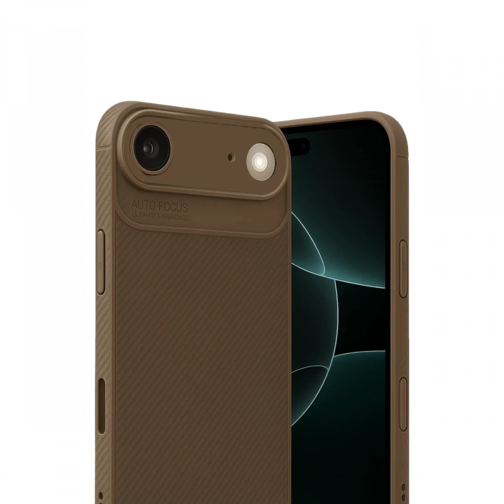 Newface Apple iPhone 17 Air Auto Focus Karbon Kapak