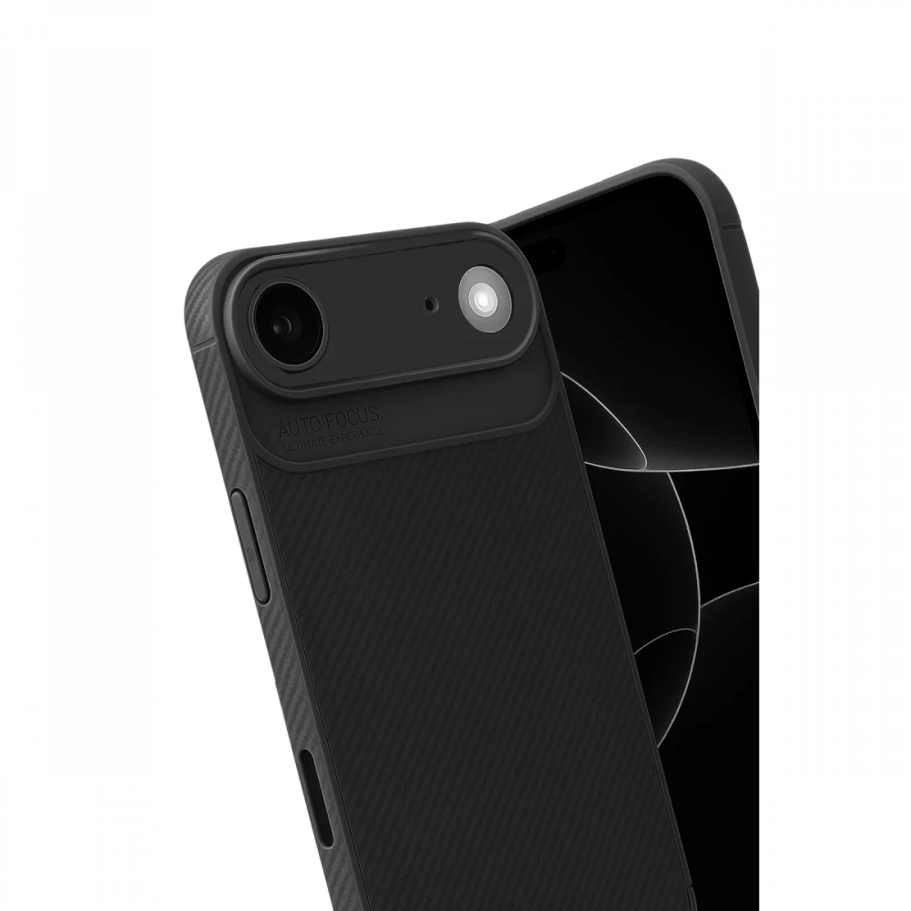 Newface Apple iPhone 17 Air Auto Focus Karbon Kapak