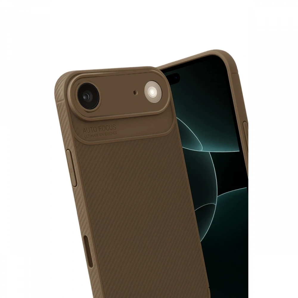 Newface Apple iPhone 17 Air Auto Focus Karbon Kapak