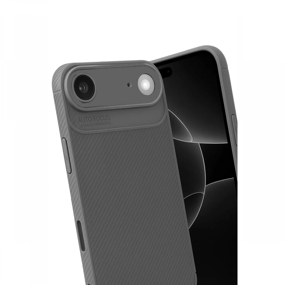 Newface Apple iPhone 17 Air Auto Focus Karbon Kapak