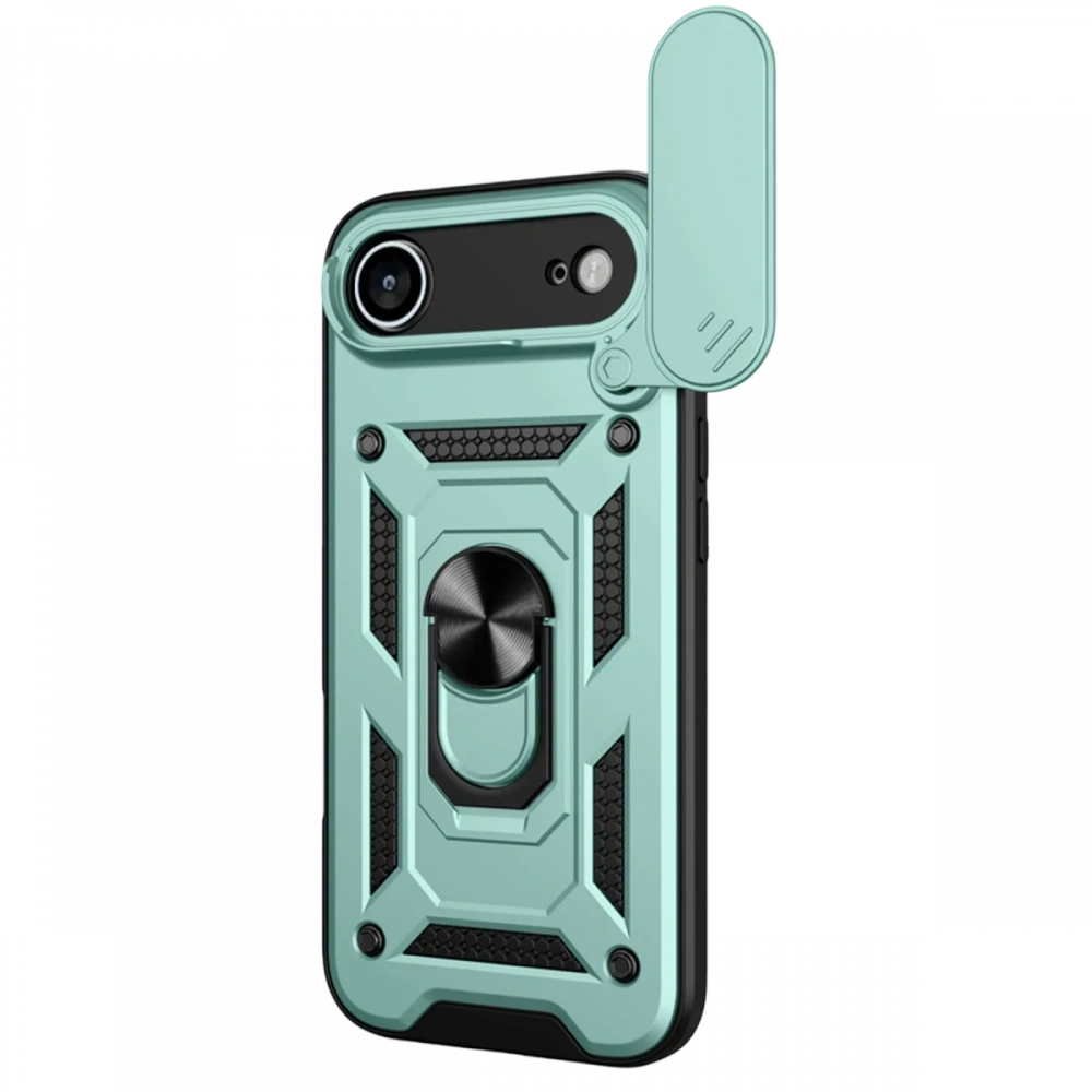 Newface Apple iPhone 17 Air Pars Lens Yüzüklü Silikon