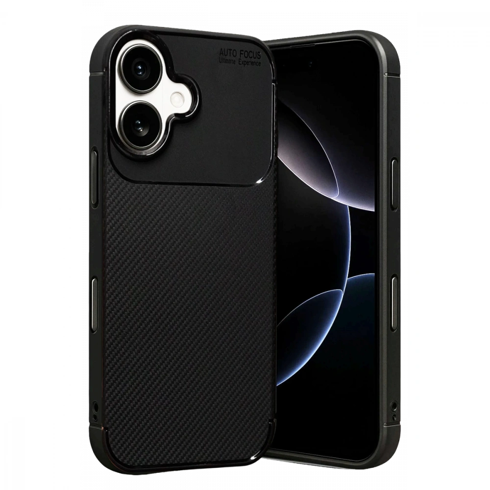 Newface Apple iPhone 17 Auto Focus Karbon Kapak