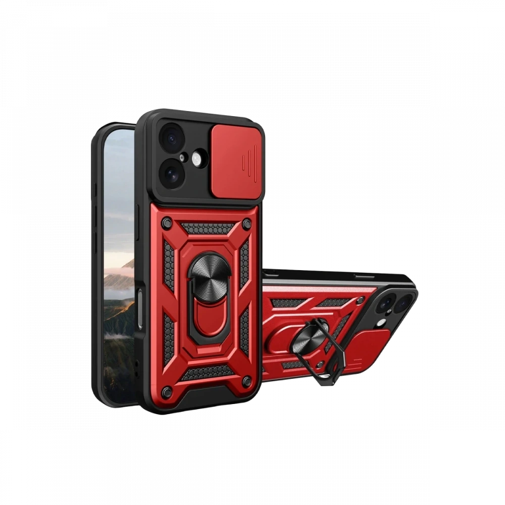 Newface Apple iPhone 17 Pars Lens Yüzüklü Silikon