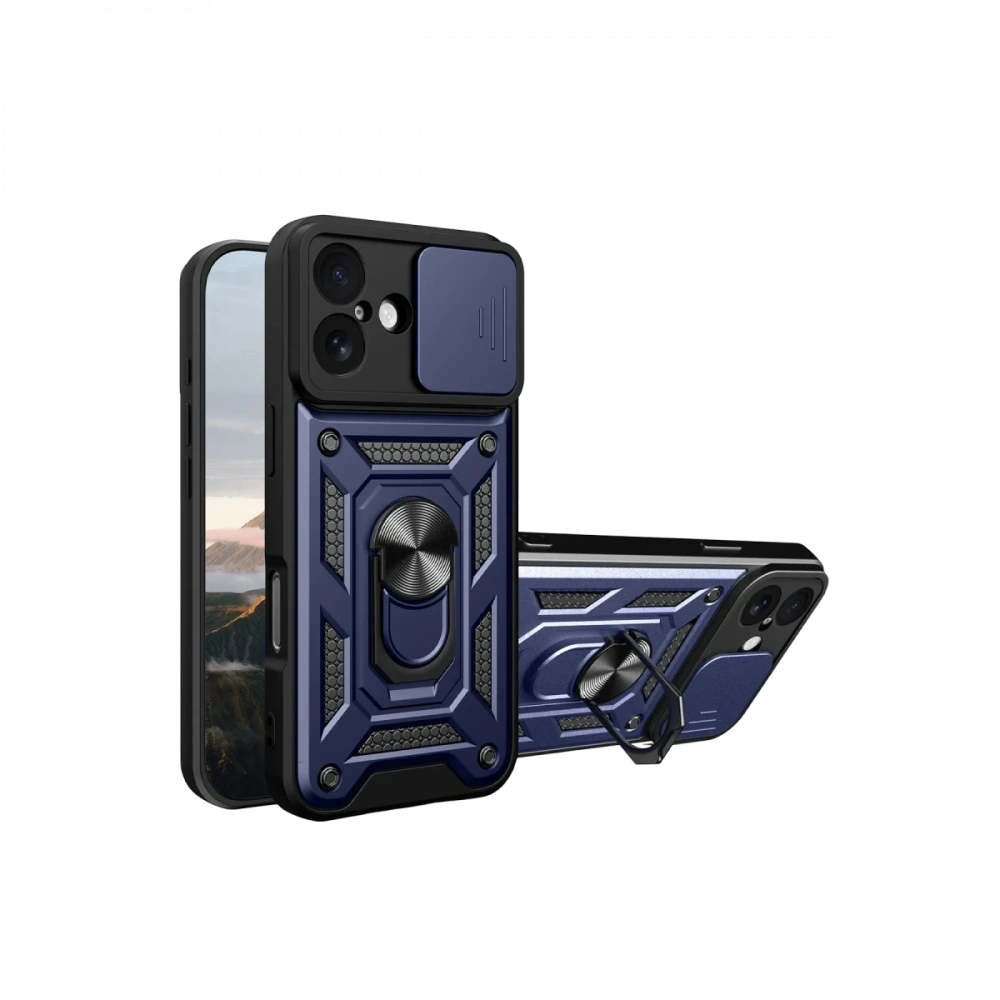 Newface Apple iPhone 17 Pars Lens Yüzüklü Silikon