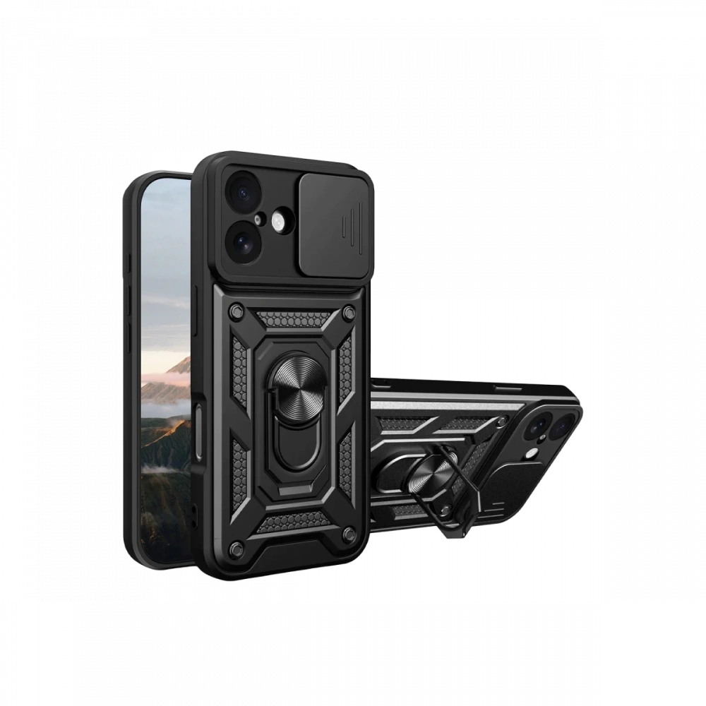 Newface Apple iPhone 17 Pars Lens Yüzüklü Silikon