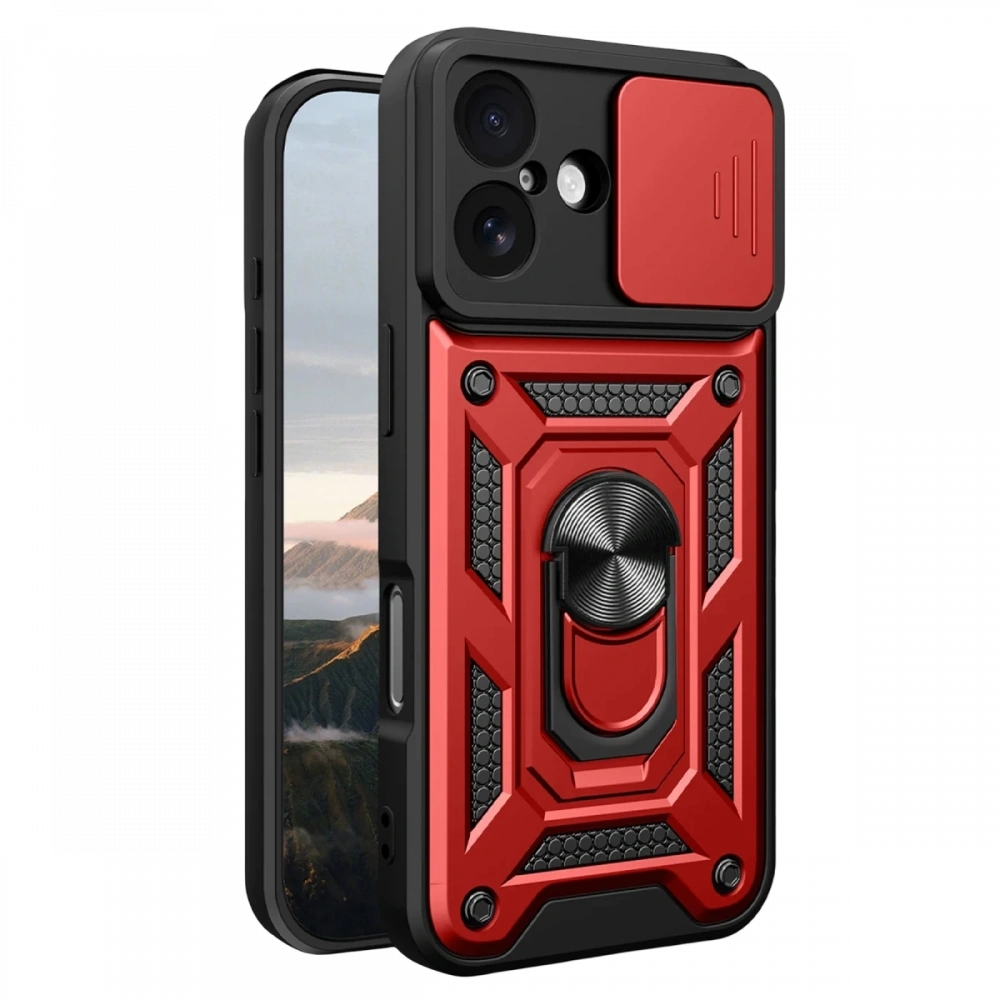 Newface Apple iPhone 17 Pars Lens Yüzüklü Silikon