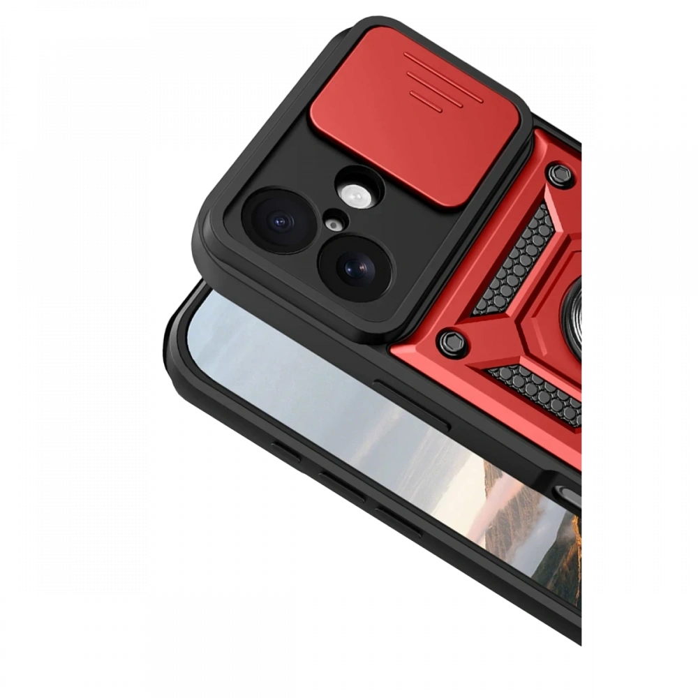 Newface Apple iPhone 17 Pars Lens Yüzüklü Silikon