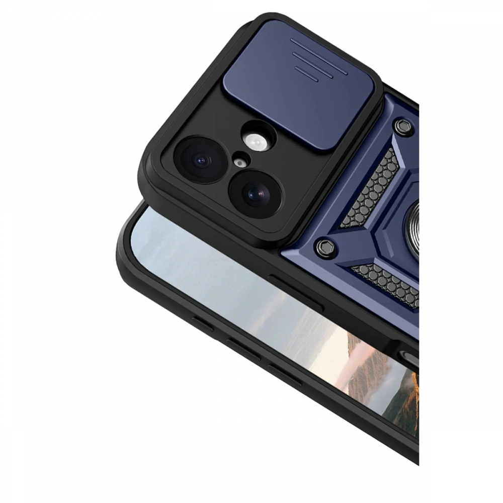 Newface Apple iPhone 17 Pars Lens Yüzüklü Silikon