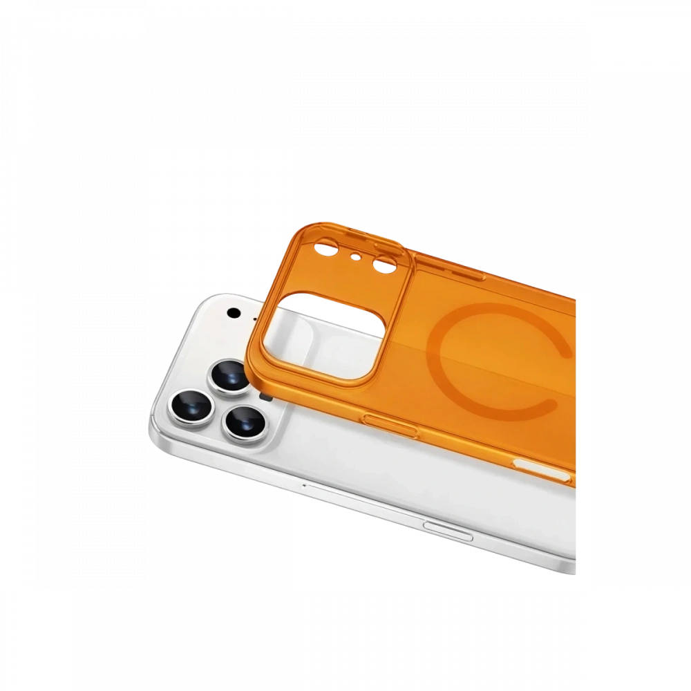 Newface Apple iPhone 17 Pro Combo Sert Şeffaf Magsafe Kapak