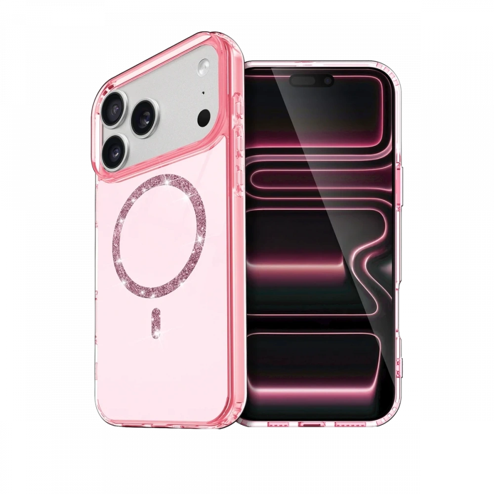 Newface Apple iPhone 17 Pro Live Diamond Magsafe Kapak
