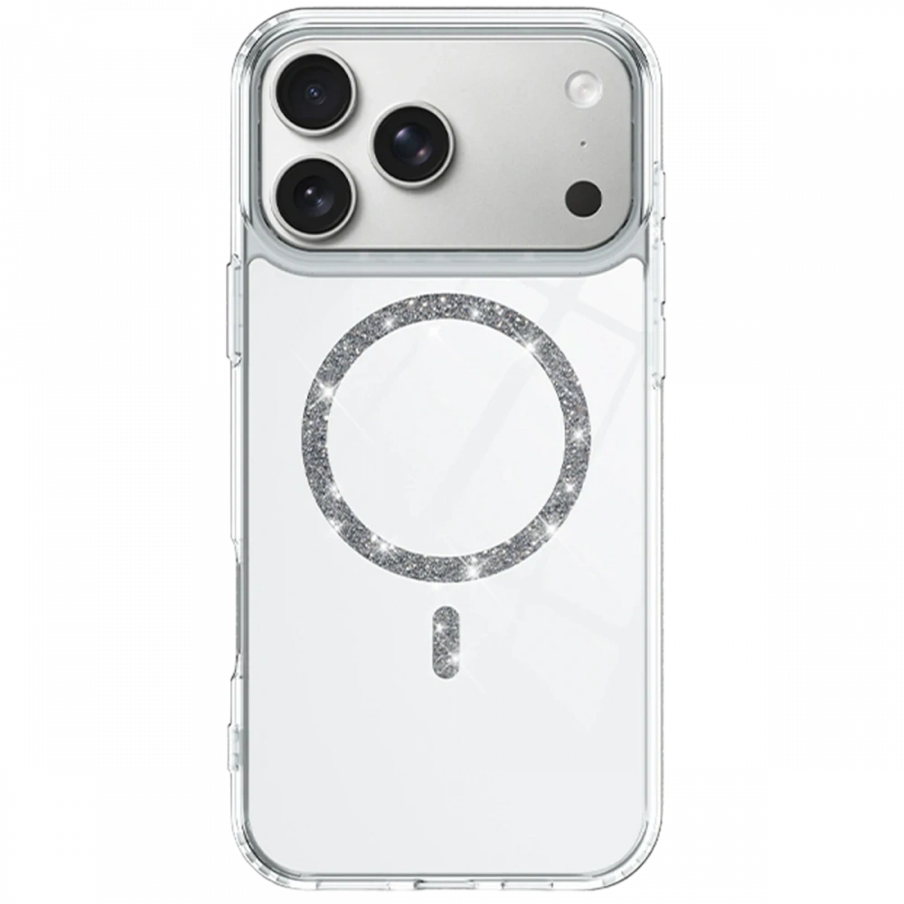 Newface Apple iPhone 17 Pro Live Diamond Magsafe Kapak