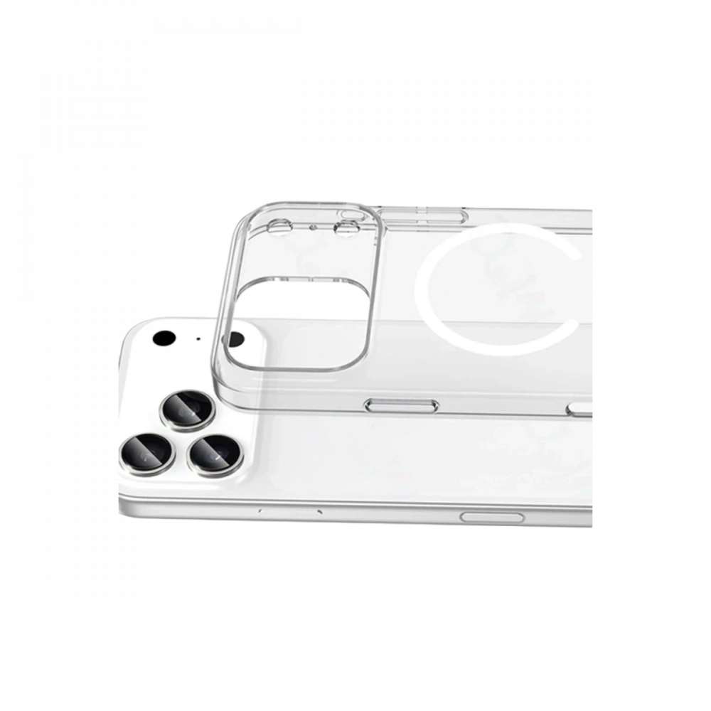Newface Apple iPhone 17 Pro Max Combo Sert Şeffaf Magsafe Kapak