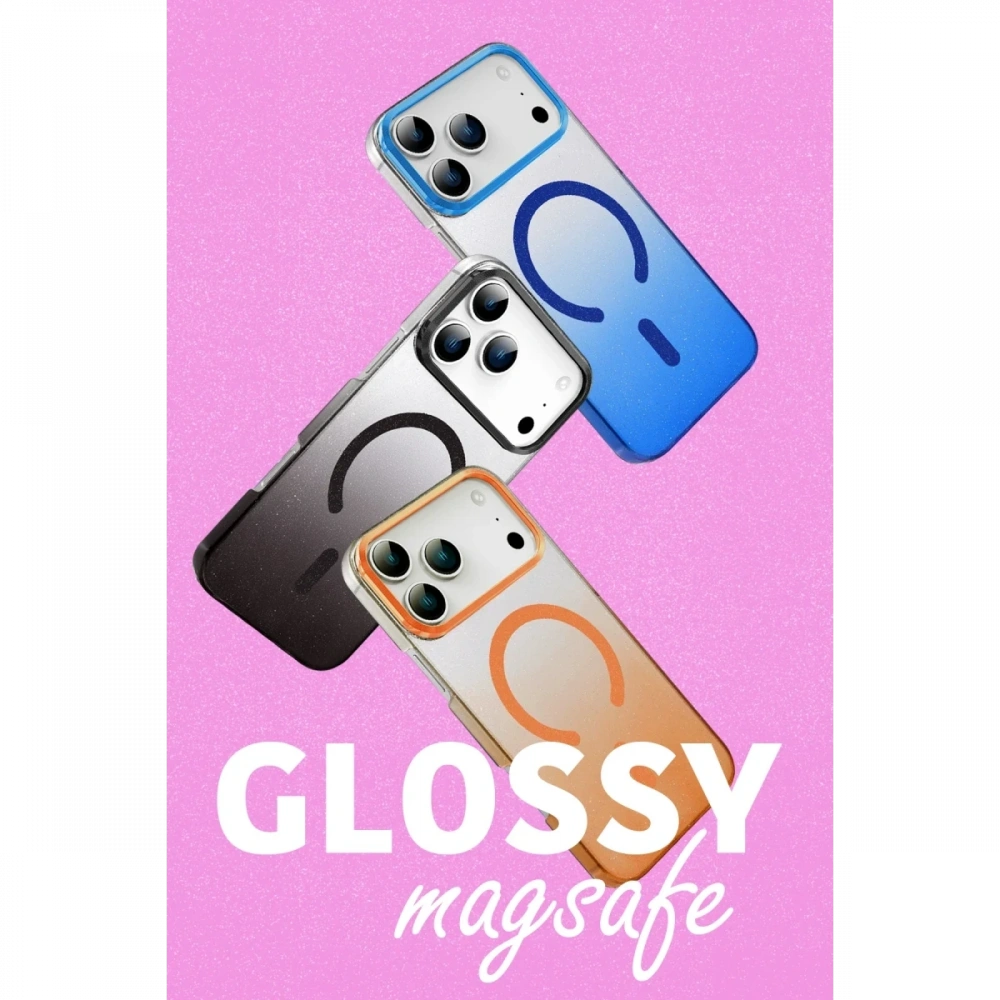Newface Apple iPhone 17 Pro Max Glossy Magsafe Kapak