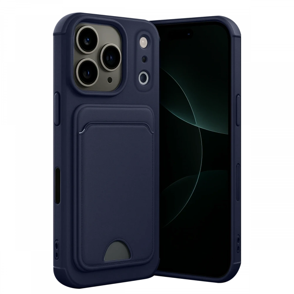 Newface Apple iPhone 17 Pro Max Kelvin Kartvizitli Silikon