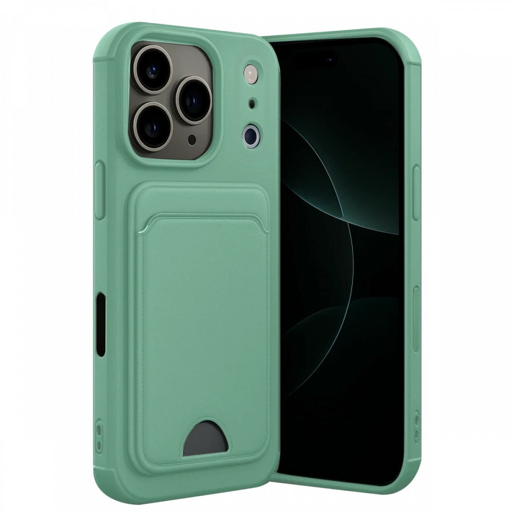 Newface Apple iPhone 17 Pro Max Kelvin Kartvizitli Silikon