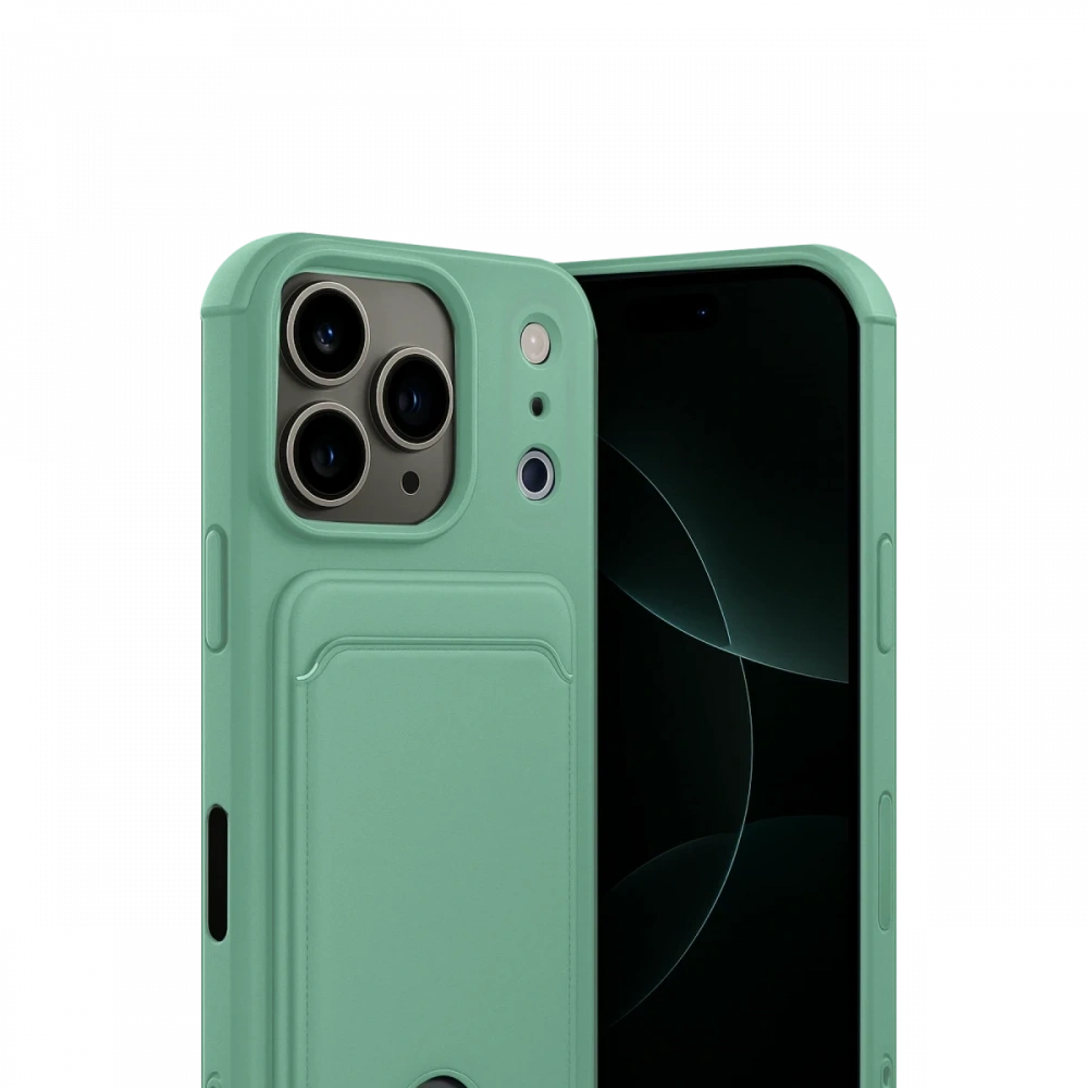 Newface Apple iPhone 17 Pro Max Kelvin Kartvizitli Silikon