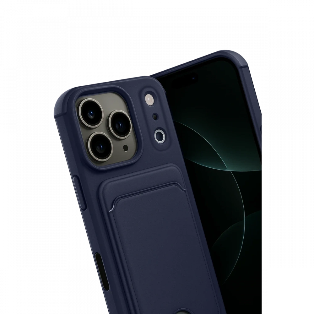 Newface Apple iPhone 17 Pro Max Kelvin Kartvizitli Silikon