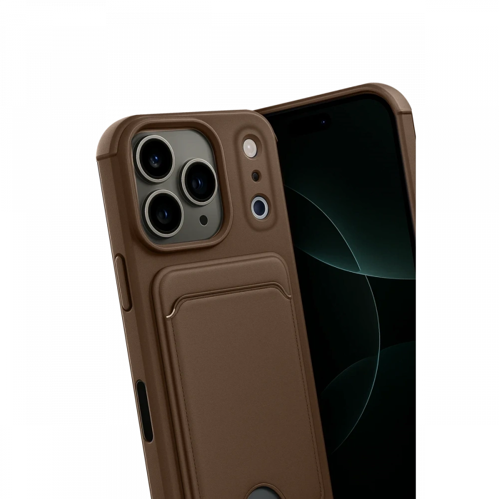 Newface Apple iPhone 17 Pro Max Kelvin Kartvizitli Silikon