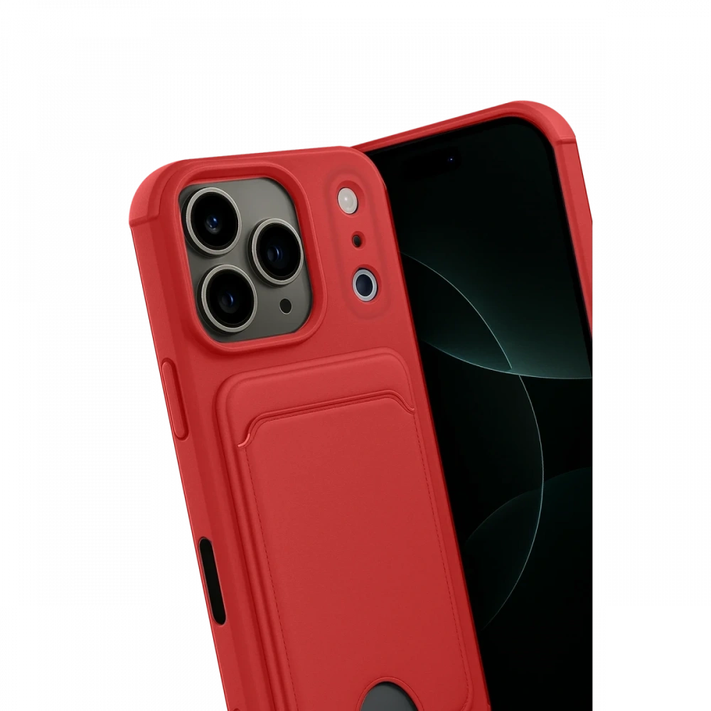 Newface Apple iPhone 17 Pro Max Kelvin Kartvizitli Silikon