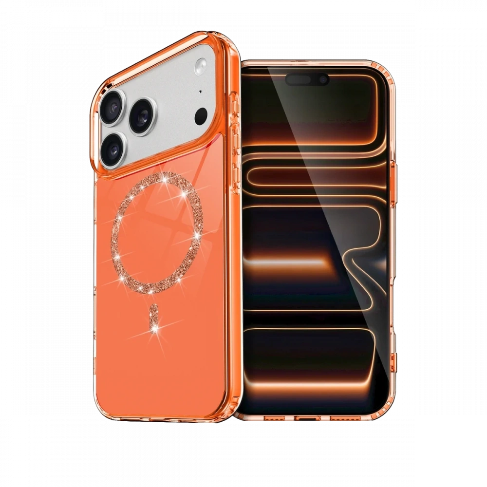 Newface Apple iPhone 17 Pro Max Live Diamond Magsafe Kapak