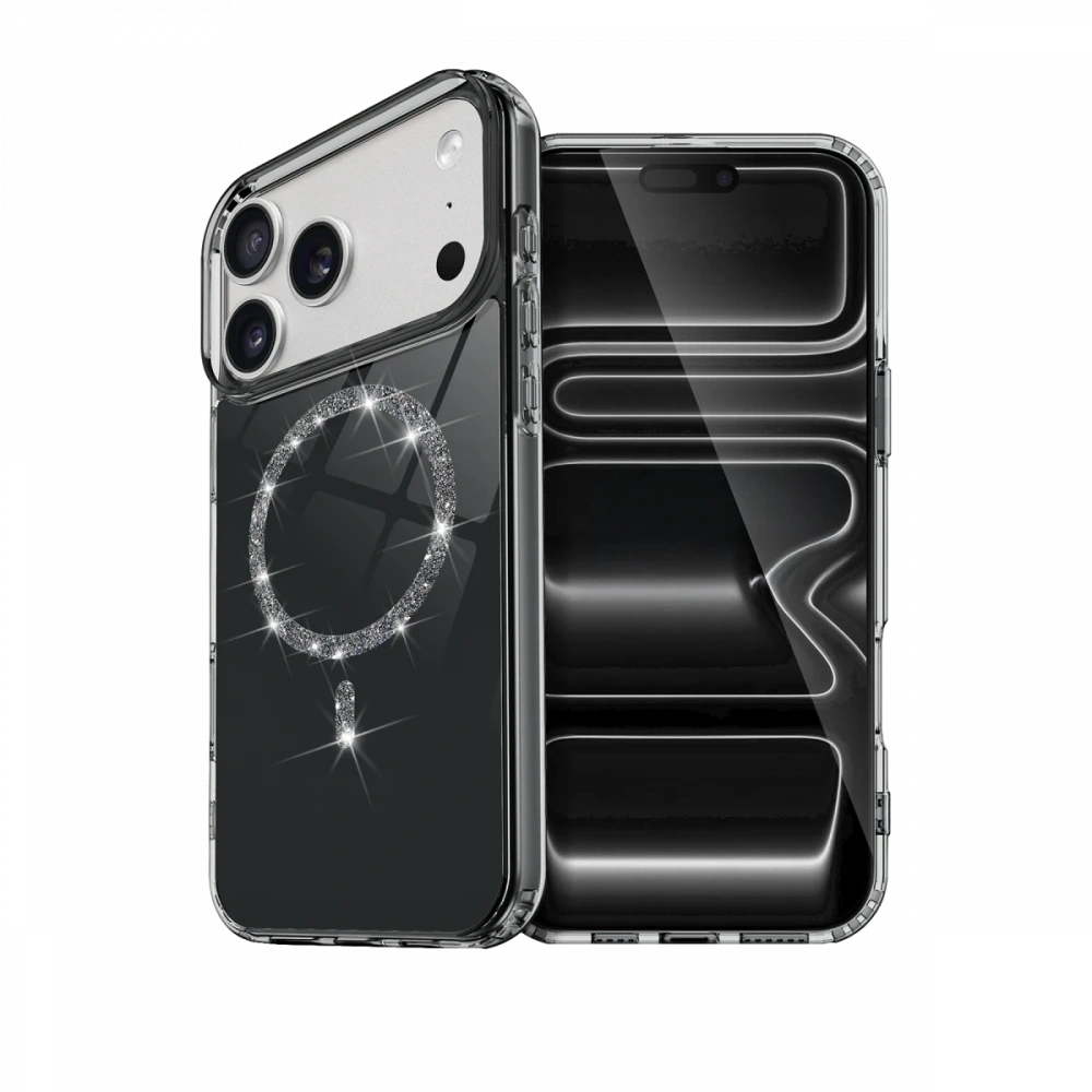Newface Apple iPhone 17 Pro Max Live Diamond Magsafe Kapak