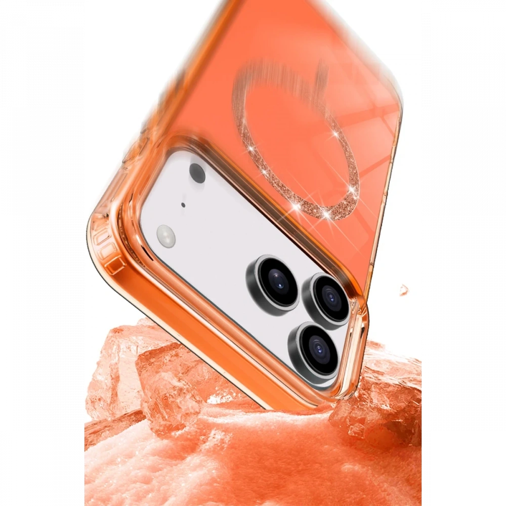 Newface Apple iPhone 17 Pro Max Live Diamond Magsafe Kapak