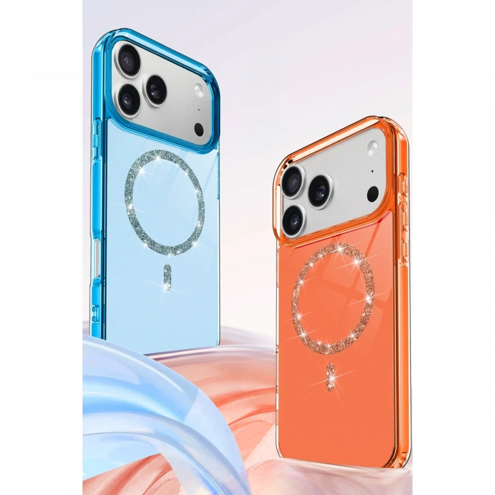 Newface Apple iPhone 17 Pro Max Live Diamond Magsafe Kapak