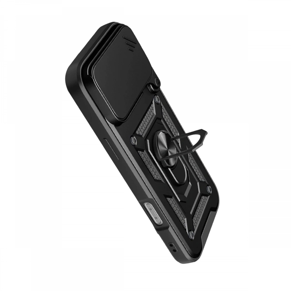 Newface Apple iPhone 17 Pro Pars Lens Yüzüklü Silikon