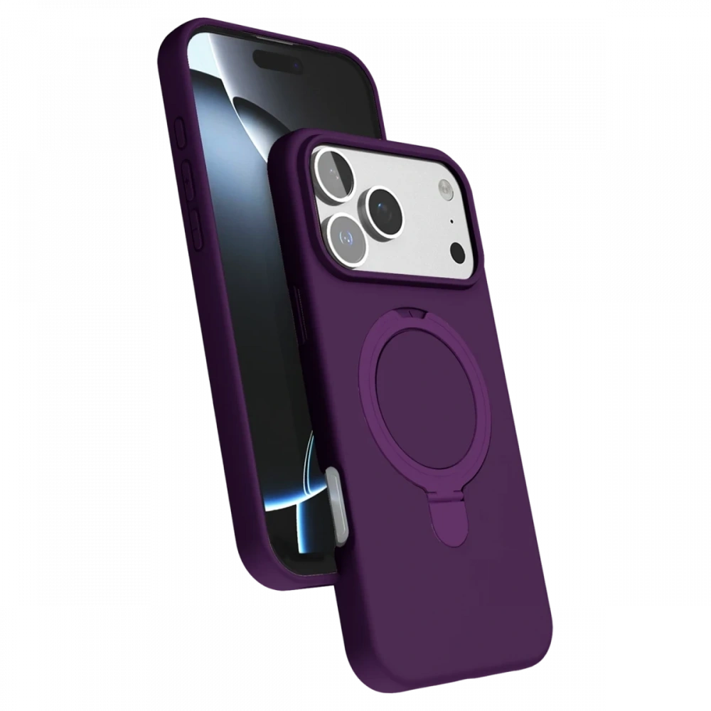 Newface Apple iPhone 17 Pro Regal Magsafe Standlı Kapak
