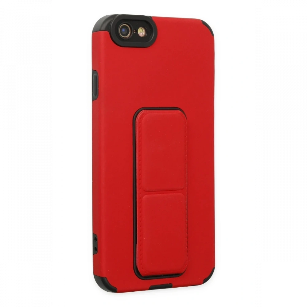 KILIFINI SEÇ - Apple iPhone 6 Kılıf Mega Standlı Silikon