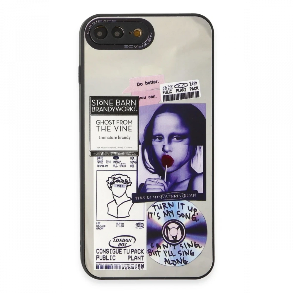 KILIFINI SEÇ - Apple iPhone 7 Plus Kılıf Mirror Desenli Kapak