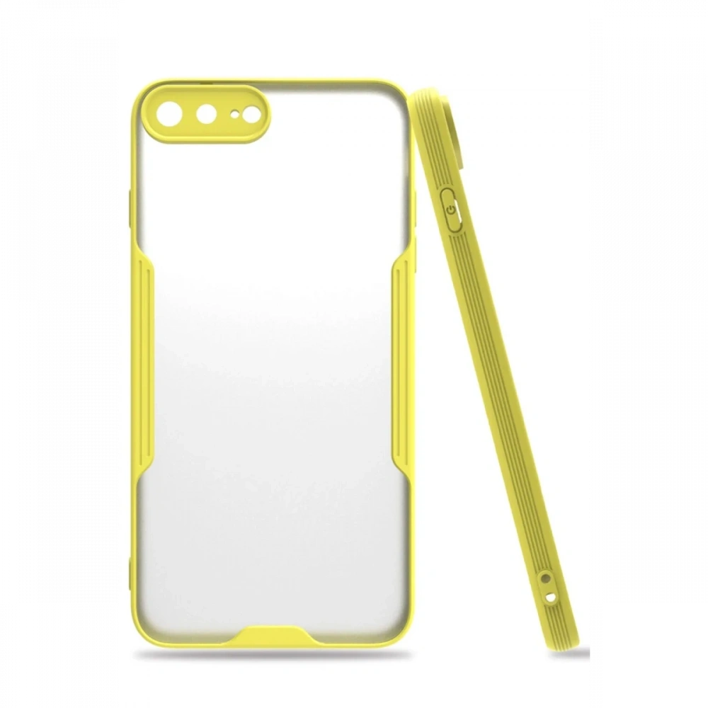 KILIFINI SEÇ - Apple iPhone 7 Plus Kılıf Platin Silikon