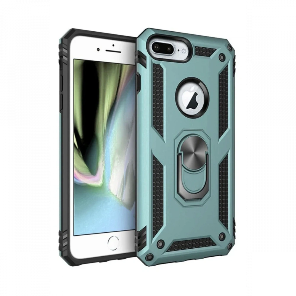 KILIFINI SEÇ - Apple iPhone 7 Plus Kılıf Sofya Yüzüklü Silikon Kapak