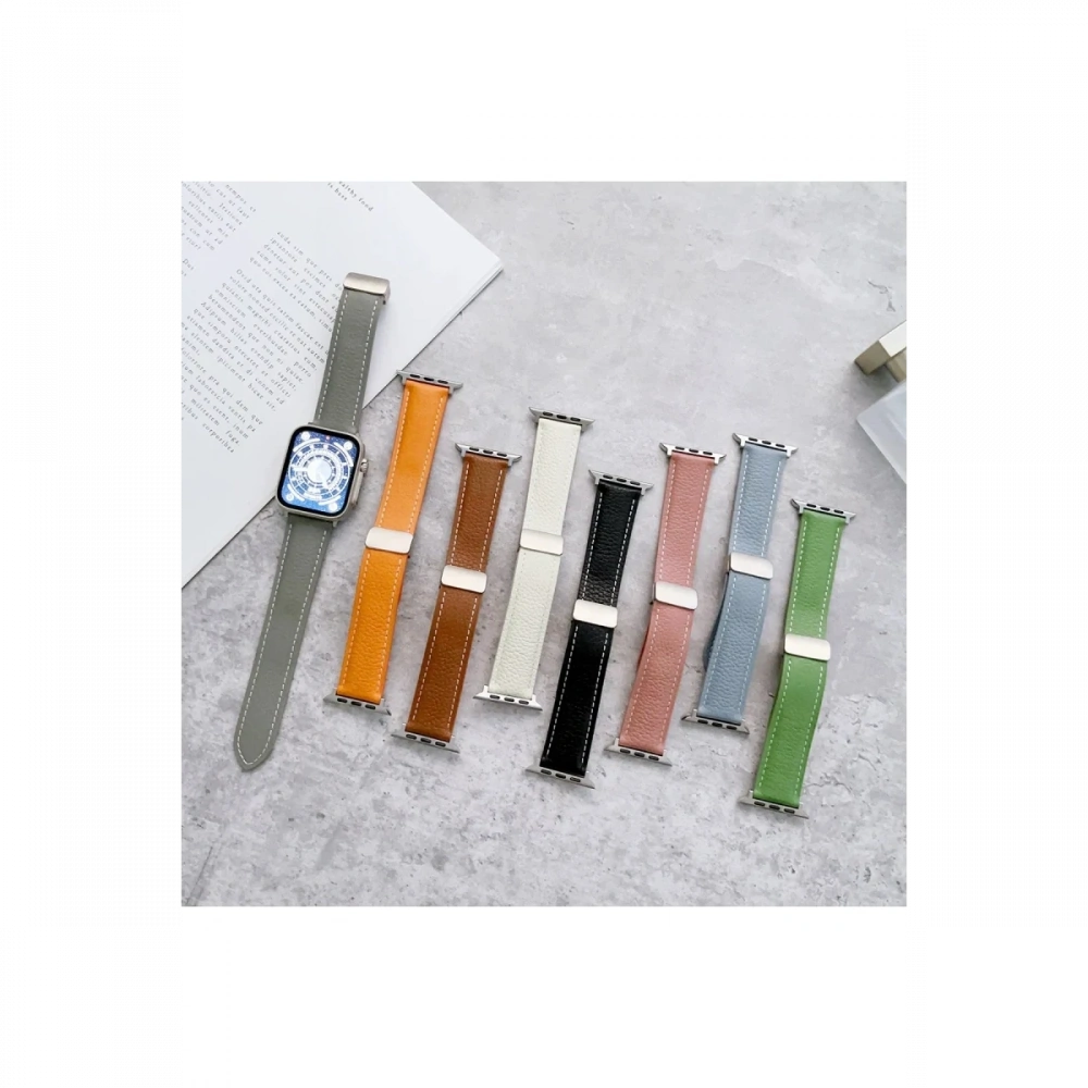 KILIFINI SEÇ - Apple Watch 38mm KR414 Daks Deri Kordon
