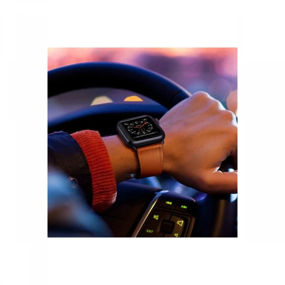 KILIFINI SEÇ - Apple Watch 38mm KR415 Luaz Deri Kordon