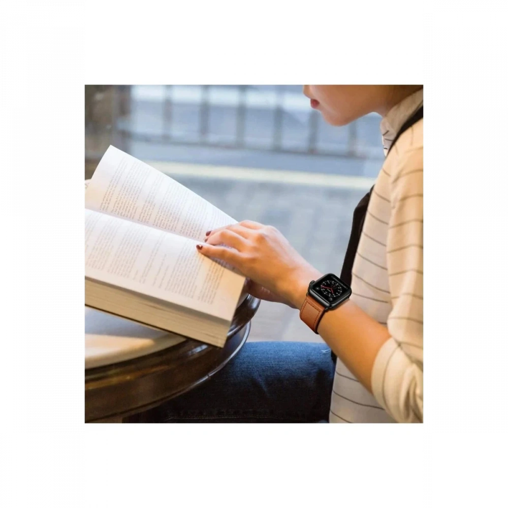 KILIFINI SEÇ - Apple Watch 38mm KR415 Luaz Deri Kordon