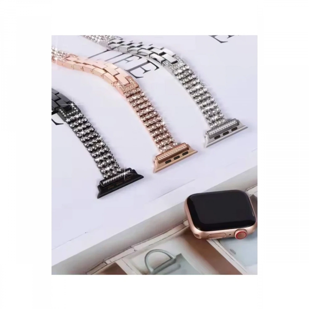 Newface Apple Watch 38mm Live Taşlı Kordon