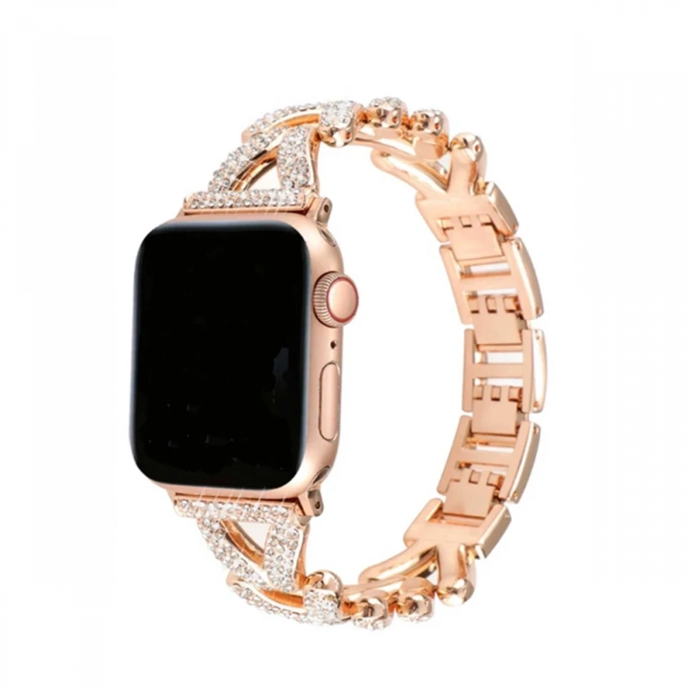 Newface Apple Watch 38mm Node Taşlı Kordon
